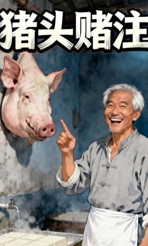 短剧《猪头赌注》海报