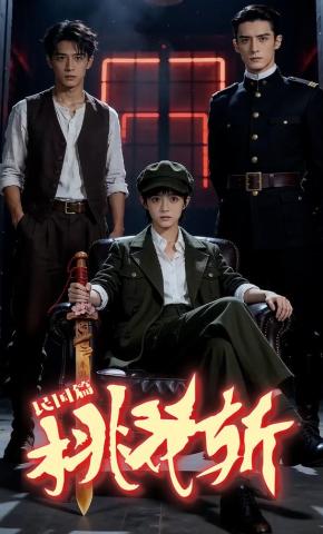 短剧《桃花斩民国篇》海报