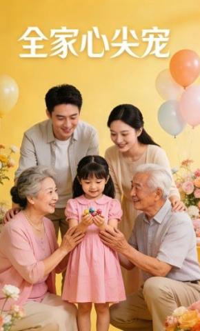 短剧《全家心尖宠》海报