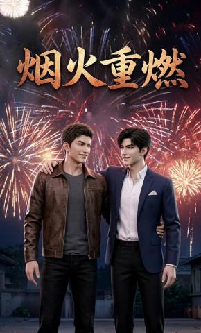 短剧《烟火重燃》海报