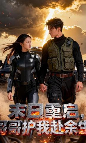 短剧《末日重启，哥哥护我赴余生》海报