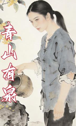 短剧《青山有泉》海报