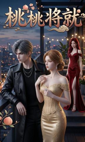 短剧《桃桃将就》海报