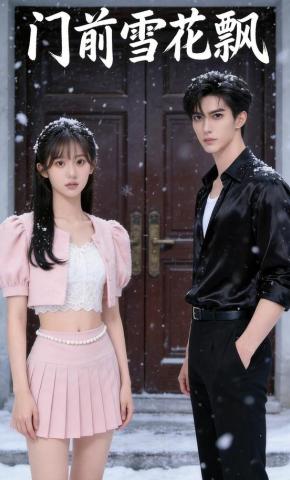 短剧《门前雪花飘》海报