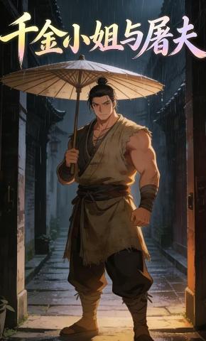 短剧《千金小姐与屠夫》海报