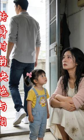 短剧《转身时的决绝与泪》海报