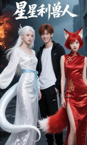 短剧《星星利兽人》海报