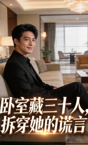 短剧《卧室藏三十人，拆穿她的谎言》海报