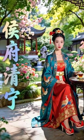 短剧《侯府清宁》海报