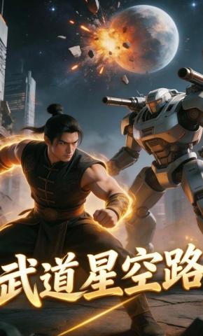 短剧《武道星空路》海报