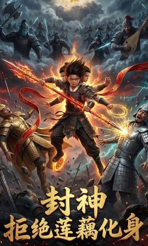 短剧《封神拒绝莲藕化身》海报