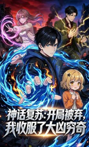 短剧《神话复苏：开局被弃，我收服大凶穷奇》海报