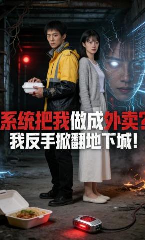 短剧《系统把我做成外卖？我反手掀翻地下城！》海报