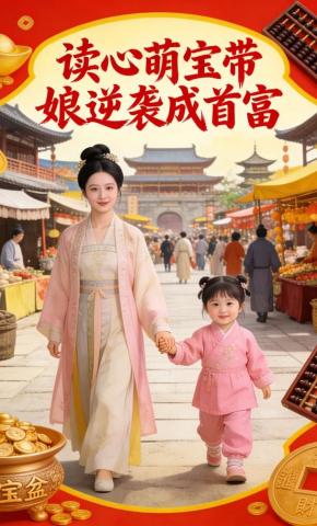 短剧《读心福宝带娘逆袭成首富》海报