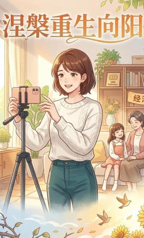 短剧《涅槃重生向阳》海报