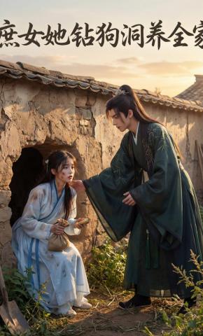 短剧《庶女她钻狗洞养全家》海报