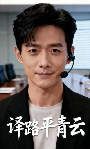 短剧《译路平青云》海报