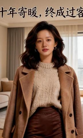 短剧《十年寄暖，终成过客》海报