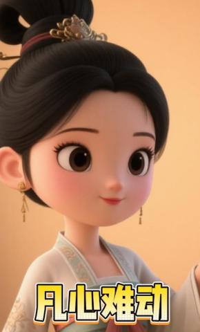 短剧《凡心难动》海报