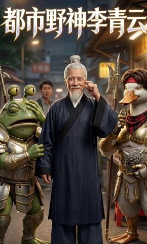 短剧《都市野神李青云》海报