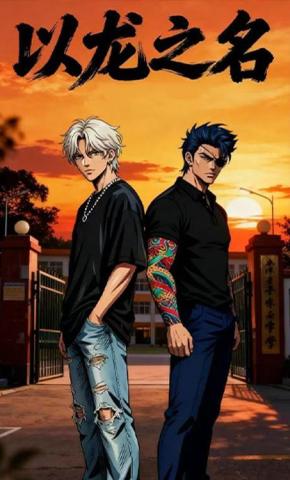 短剧《以龙之名》海报