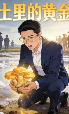 短剧《土里的黄金》海报