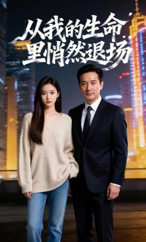 短剧《从我的生命里悄然退场》海报