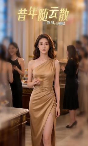 短剧《昔年随云散》海报