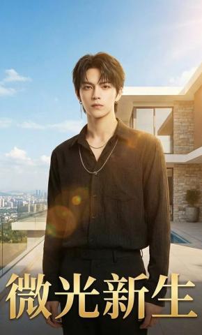 短剧《微光新生》海报