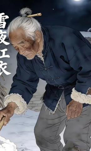 短剧《雪夜红衣》海报