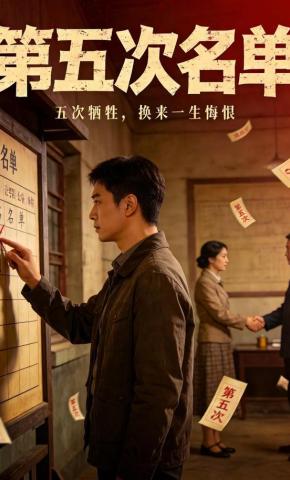 短剧《第五次名单》海报