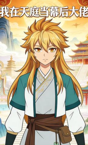 短剧《我在天庭当幕后大佬》海报