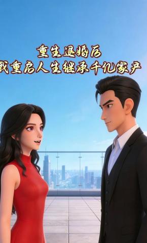 短剧《重生退婚后，我重启人生继承千亿家产》海报
