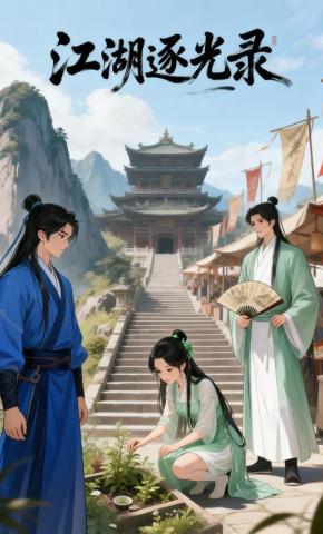 短剧《江湖逐光录》海报