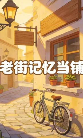 短剧《老街记忆当铺》海报