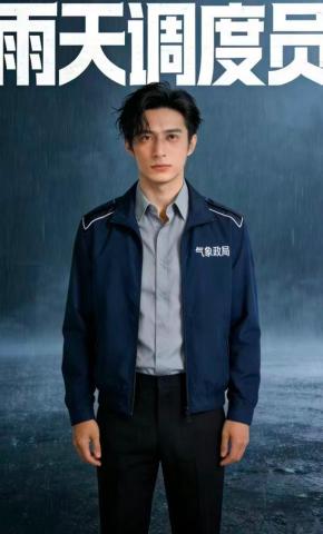 短剧《雨天调度员》海报