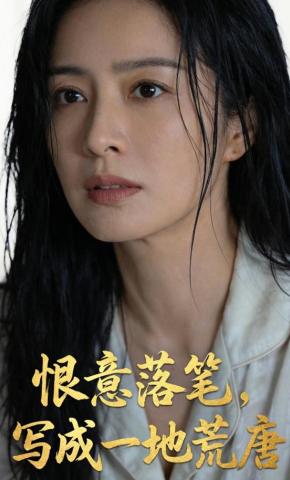 短剧《恨意落笔，写成一地荒唐》海报