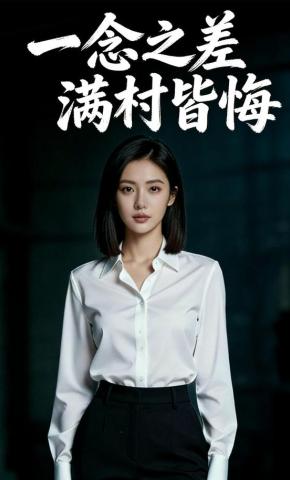 短剧《一念之差，满村皆悔》海报