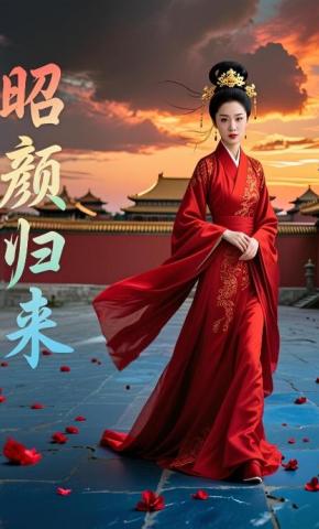 短剧《昭颜归来》海报