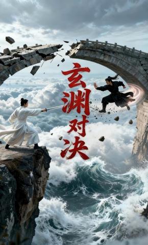 短剧《玄渊对决》海报