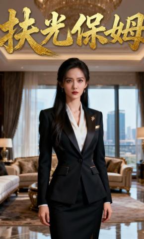 短剧《扶光保姆》海报