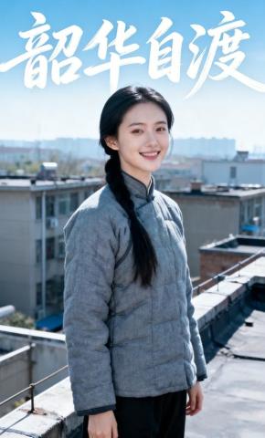 短剧《韶华自渡》海报