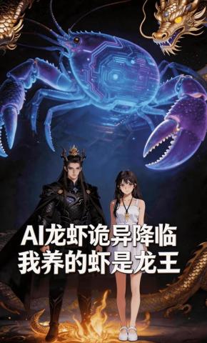 短剧《AI龙虾诡异降临：我养的虾是龙王》海报