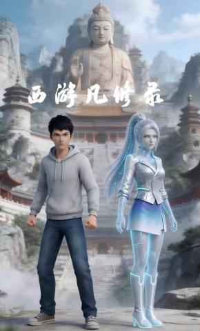 短剧《西游凡修录》海报