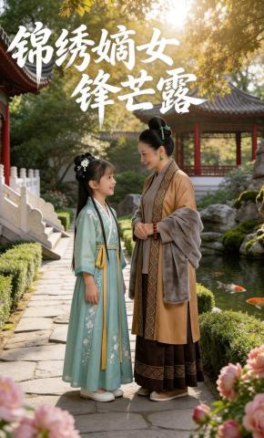 短剧《锦绣嫡女锋芒露》海报