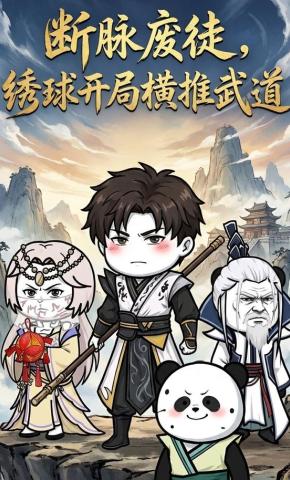 短剧《断脉废徒，绣球开局横推武道》海报