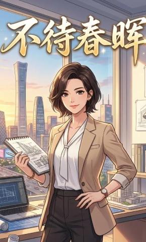 短剧《不待春晖》海报