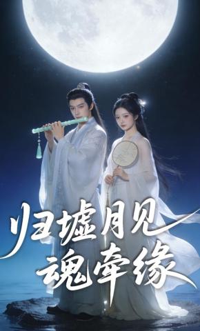 短剧《归墟月见魂牵缘》海报