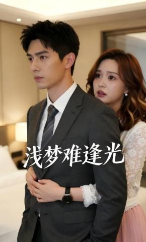 短剧《浅梦难逢光》海报