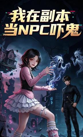 短剧《我在副本当NPC吓鬼》海报